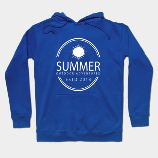 Summer Outdoor Adventure ESTD 2018 Hoodie